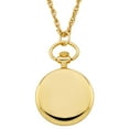 thumbnail image 3 of Gotham Women's Gold-Tone Open Face Pendant Watch With Chain # GWC14134GA, 3 of 3