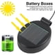 thumbnail image 3 of Paquete De 2 Paneles De Parte Superior De Repuesto De Luz Solar Para Linternas Colgantes, Lámpara De Farol Solar Para Exteriores, Accesorio Superior De Repuesto Led Vogacara HA037458-00, 3 of 6