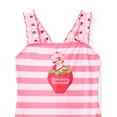 thumbnail image 2 of Dreamwave Apparel Girls Strawberry Shortcake Character Swimsuit One-Piece, Sizes 4-12, 2 of 3