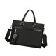 thumbnail image 5 of Maletín de negocios ligero y elegante para hombre, bolso de hombro para computadora portátil para viajes y trabajo Negro, 5 of 8
