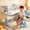 Blue #8, variant on Floseru Kids Table and Chairs Set 5-16,Height Adjustable Children Study Desk Chair Set,Multifunctional Writing Desk Table with Drawer,Bookstand,Ergonomic Learning Drawing Table for Girl Boy