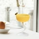 thumbnail image 4 of Vasos de yogur de vidrio de colores resistentes al calor con patas, s pequeños para , copas de postre, para frutas, Bar, cócteles, , base blanca amarilla Macarena Cuencos de postre de copa, 4 of 7