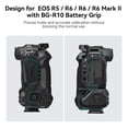 thumbnail image 2 of Funda de cámara SMALLRIG R5/R6 para Canon R5/R6 con BG-R10 Gri, 2 of 8