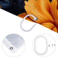 thumbnail image 4 of Bee Waterproof Shower Curtain Set with Hooks and Printed Design - Bathroom Decoration for Shower Curtains, 4 of 5