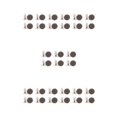 thumbnail image 3 of Redempat 12pcs Easy To Metal Button Buckle Adjust Waistband On Go Fashionable Durable Practical 2 5Set, 3 of 6