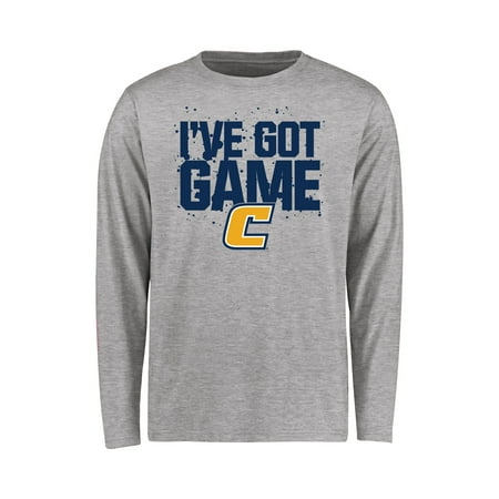 Youth Jungle Moc - Tennessee Chattanooga Mocs Youth Got Game Long Sleeve T-Shirt - Ash