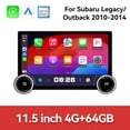 thumbnail image 3 of ZWNAV 11.5 inch Android 15 Car Radio For Subaru Legacy/Outback 2010-2014 Car Multimedia Video Player GPS Navigation Carplay Head Unit Touch Screen 4G, 3 of 15