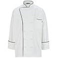 thumbnail image 2 of Ed Garments Full Cut 12 Cloth Covered Button Chef Coat, WHITE, XXXXX-Large, 2 of 2