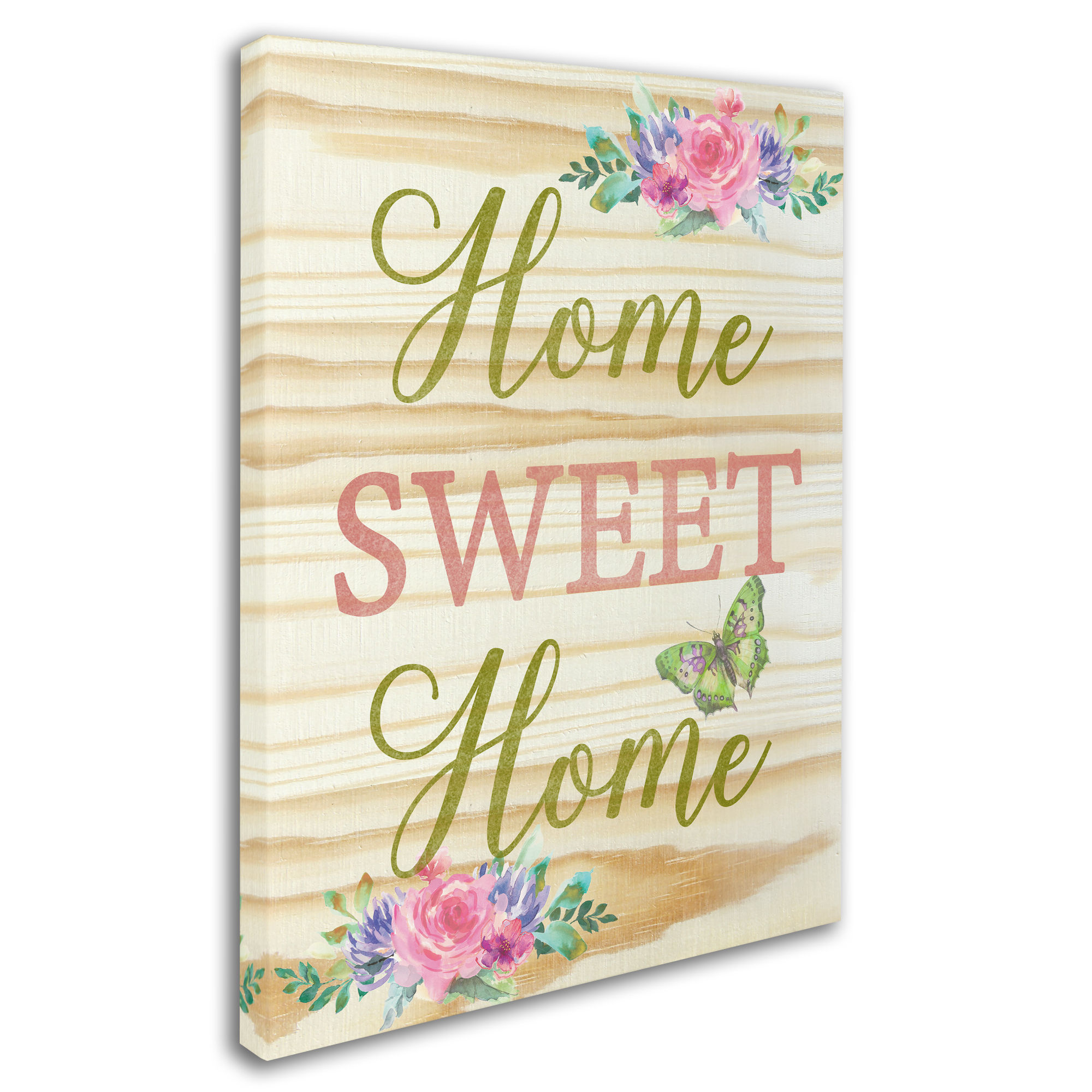 Trademark Fine Art 'Welcome Home 4' Canvas Art by Jean Plout