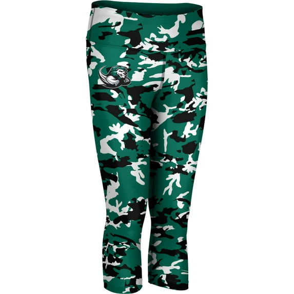 Women's Slippery Rock University Camo Capri Length Tight