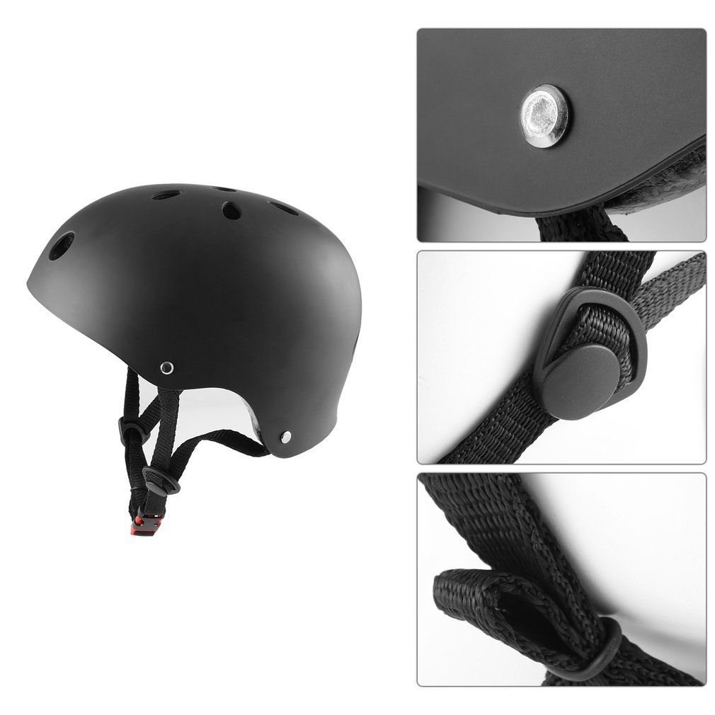 Professional Hip-hop Boy Helmet Children Outdoor Sport Skateboard Skating Helmet Bicycle Helmet for Kids Adults by