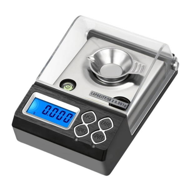 Báscula digital para joyería POCKET Báscula de bolsillo para recarga de granos Báscula para joyero de oro 50 gramos