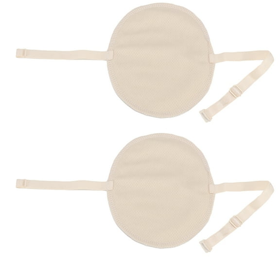 Underarm Pad, Reusable Cotton Armpit Sweat Guard Cover Underarm Sweat Absorbent Pads for Women Skin Tone