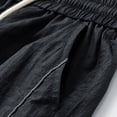 thumbnail image 5 of Aimik Men's Basketball Training Shorts Contrast Piping Detail Moisture-Wicking Summer Sports Shorts for Basketball Gym Workout, 5 of 5