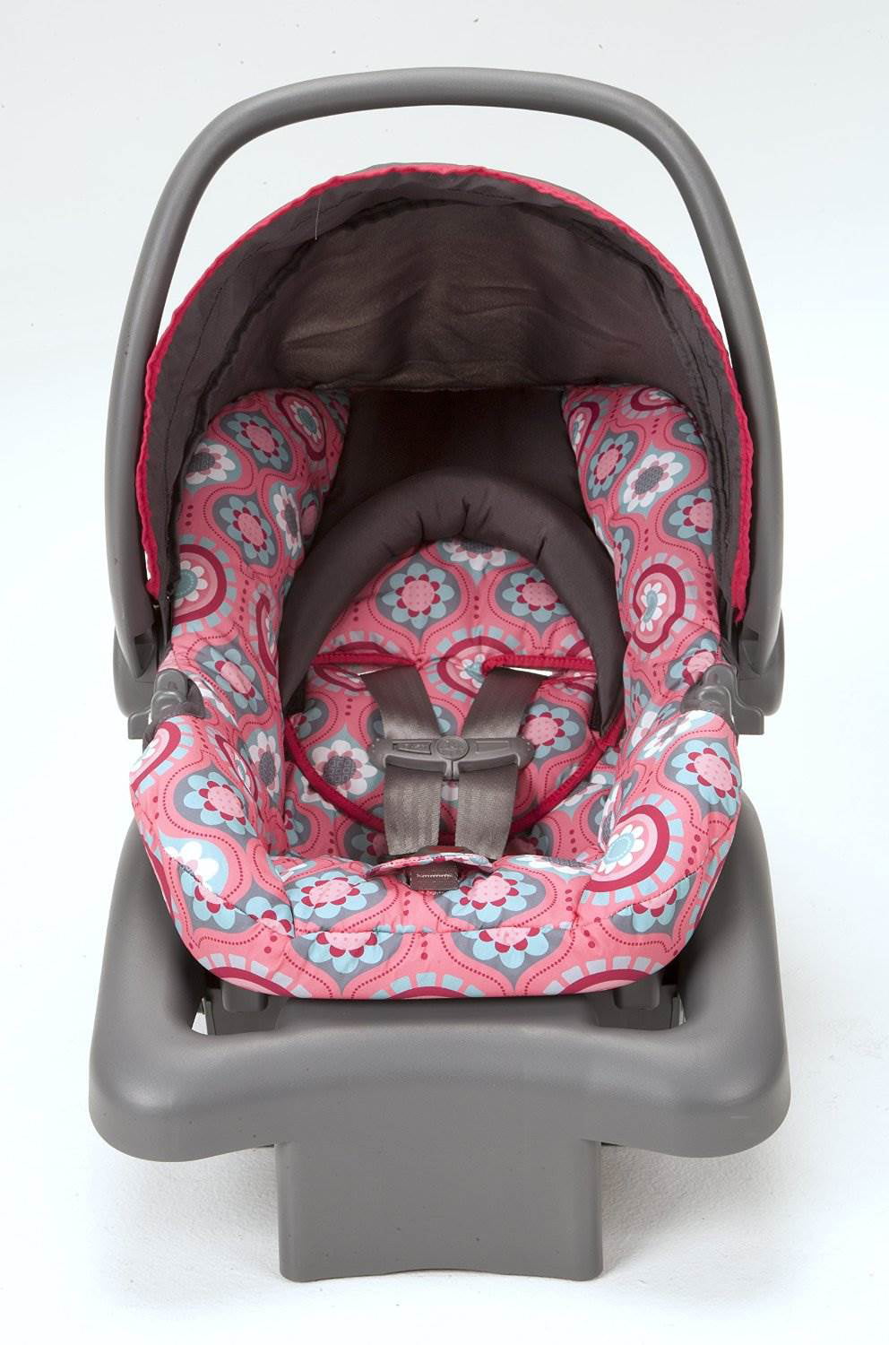 Cosco Light N Comfy DX Infant Car Seat Pink Poppy Field 