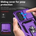 thumbnail image 4 of for Samsung Galaxy S20 Plus Case with Camera Lens Cover HD Screen Protector, Military-Grade Drop Tested Magnetic Ring Holder Kickstand Protective Phone Case for Samsung Galaxy S20+ Plus 5G (Purple), 4 of 17