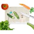 thumbnail image 2 of Caroline's Treasures Christmas Presents between Friends English Bulldog White Glass Cutting Board Large, 2 of 2
