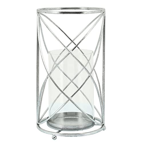 Sagebrook Home 14396-03 METAL 13" TABLE TOP DECOR, SILVER