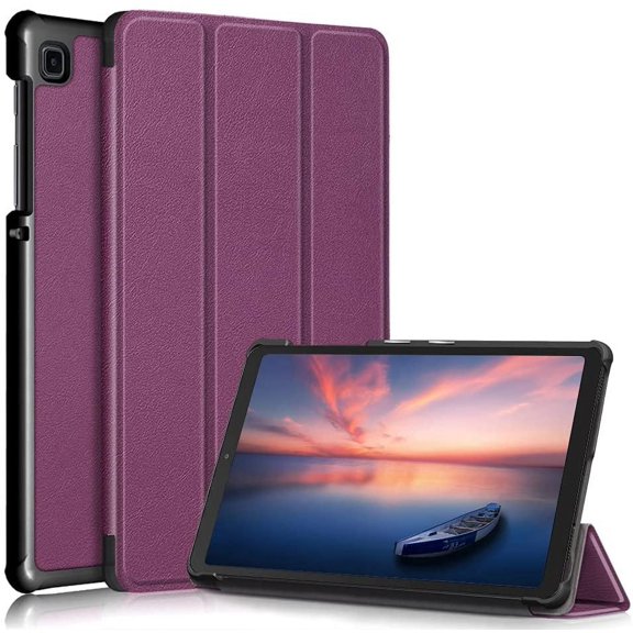 Epicgadget Case for Samsung Galaxy Tab A7 Lite 8.7 Inch SM-T220/SM-T225 Released 2021 - Lightweight Tri-Fold Stand Shell Case Cover (Purple)