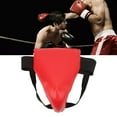 thumbnail image 1 of Groin Protector for Boxing Kickboxing Training Shock Absorption Ventilated Adjustable Jockstrap Abdominal Guard Red, 1 of 8