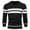 F112-Black, variant on FYDUU Mens Casual Sweaters Men's Basic Thermal Knit Sweater Long Sleeve Crewneck Pullover Shirt Slim Fit Lightweight Sweatshirts Knitted Sweater for Men