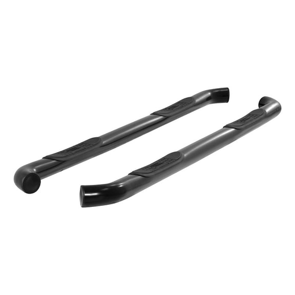 ARIES 213045 3-Inch Round Black Stainless Steel Nerf Bars, No-Drill, Select Ford F-150, F-250, F-350 Super Duty Fits select: 2015-2023 FORD F150, 2017-2022 FORD F250