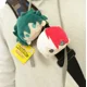 thumbnail image 2 of Productos periféricos de anime de 10 cm All·Might Deku Endeavour relleno de peluche Cosplay lindo llavero bolso escolar colgante juguete regalo para niños, 2 of 5