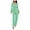 Mint Green-womens clothes, variant on Wiyuqeen Women's Sparkly Jumpsuits Sequin Slim Fit Overalls Clubwear One Piece Deep V Neck Long Sleeve Pants Rompers with Belt