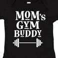 thumbnail image 4 of Inktastic Mom's Gym Buddy Fitness Workout Boys or Girls Baby Bodysuit, 4 of 5