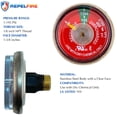 thumbnail image 2 of Manómetro de extintor de incendios RepelFire 195 PSI, paquete de 1, 2 of 4