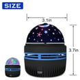 thumbnail image 2 of SNNROO 2Pcs Disco Ball Light LED Star Light Starry Night Sky Projector Lamp,LED Night Lights for Kids Room, Adults Home Theater, Party, Living Room Decor, 2 of 6