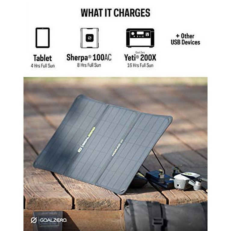 Goal Zero Nomad 20W Solar Panel: Portable Charging Station