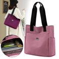 thumbnail image 4 of Lightweight Waterproof Nylon Shoulder Bag Portable Large Capacity Zipper Handbag For Women-xdd, 4 of 5