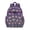 Pioneer Flower Floral, variant on Pioneer Flower Floral Print Pattern Backpack for School,Cute School Bag,Schoolbag with Adjustable Shoulder Straps & Padded Back,15.25"x11.5"x5.25"
