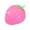 Pink, variant on Transparent Pectin Strawberry Decorative Ornament Simulation Fruit Desktop Decor For Home Kitchen