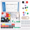 thumbnail image 1 of Kit de maqueta molecular Swpeet de 115 piezas para química con caja, 1 of 6