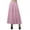 Light Pink, variant on Moomaya WoMen's Flair Wide Leg Plazzo Pants Solid Color Elastic Waist Bottomwear