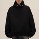 thumbnail image 1 of WILLBEST Sudaderas De Hombre Men'S Casual Loose Top High Street High Grade Button Design Sense Hoodie XXGrande, 1 of 6