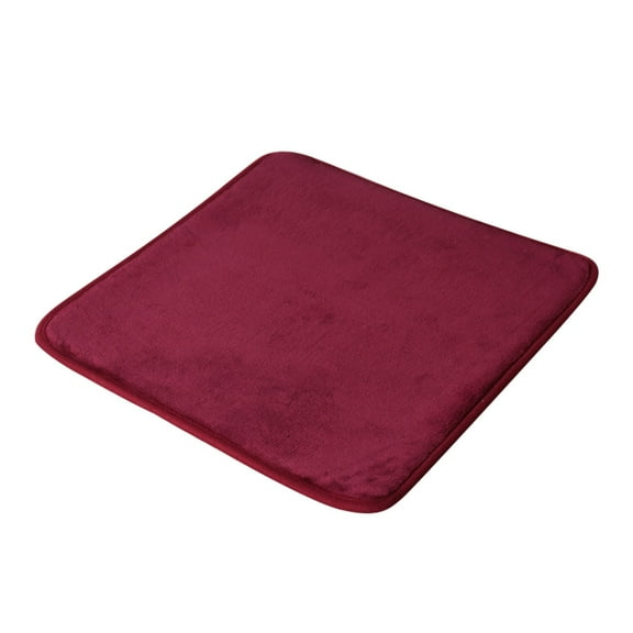 Patio Chairs Cushions Seat Cushion Chair Pad Improve Lower Back and Tailbone Comfort Solid Color Sanding Thickened Seat Cushion Mat for Indoor Dining Room and Kitchen Chairs, 14x14 Inch