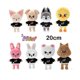 thumbnail image 2 of Muñeco de peluche Skzoo, muñeco de peluche de dibujos animados, muñeco de peluche para niños de la calle, muñeco de peluche de dibujos animados, gato blanco, 2 of 5