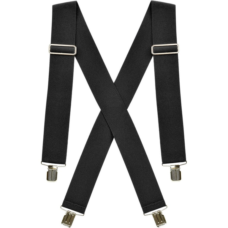Premier Mens Clip on Braces / One Size / Black