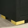 thumbnail image 2 of Furniture of America Winit Adult Modern 5-Drawer Wood Bedroom Vertical Dresser, Black, 2 of 5