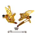 thumbnail image 2 of Racing Footrest Rearsets Rear Set Foot pegs For Yamaha YZF R25 2015-2019 Gold, 2 of 4