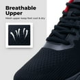 thumbnail image 6 of BROYON Men's Air Cushion Running Shoes Lightweight Breathable Walking Shoes Non Slip Fashion Sneakers Mesh Workout Casual Sports Shoes, 6 of 8