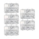 thumbnail image 3 of Juego de 5 cajas de decoración artística con brillantes diamantes de imitación para una manicura elegante, diseño A02 blanco, bonitos dijes de cuentas para uñas, 3 of 8