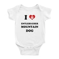 thumbnail image 1 of Justaucorps pour Bébé Amusant I Heart Entlebucher Mountain Dog, 1 of 5