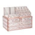thumbnail image 1 of ZHIAI Organizador de cosméticos apilable con cajones, accesorios de productos cosméticos fáciles de organizar Adecuado para organización y almacenamiento de tocador, inodoro, baño y dormitorio, 1 of 5