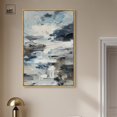 thumbnail image 3 of Oceanic Opacity II Canvas Print Modern Wall Decor by Art Remedy, Gold Frame, 30 x 45, 3 of 7