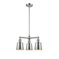 thumbnail image 6 of Innovations Lighting 207 Addison Addison 3 Light 19" Wide Chandelier - Black, 6 of 7
