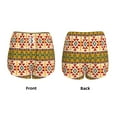 thumbnail image 3 of Salouo Aztec Print Women's 2 in 1 Running Shorts Double-Layer Shorts Athletic Workout Gym Yoga Shorts Running Shorts for Women-Medium, 3 of 7